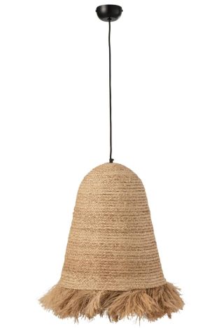 J-Line Hanglamp Bananen Vezels Naturel Ozie 